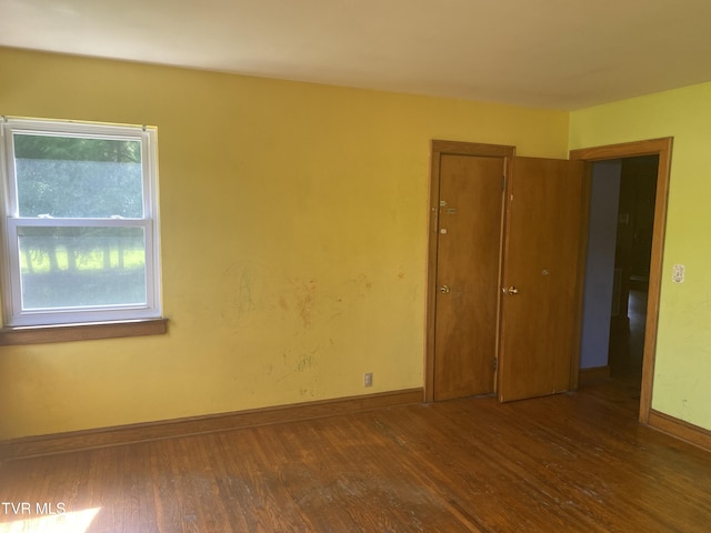 6192 Hurricane Rd, Wise, VA 24293 - empty room featuring wood finished floors and baseboards