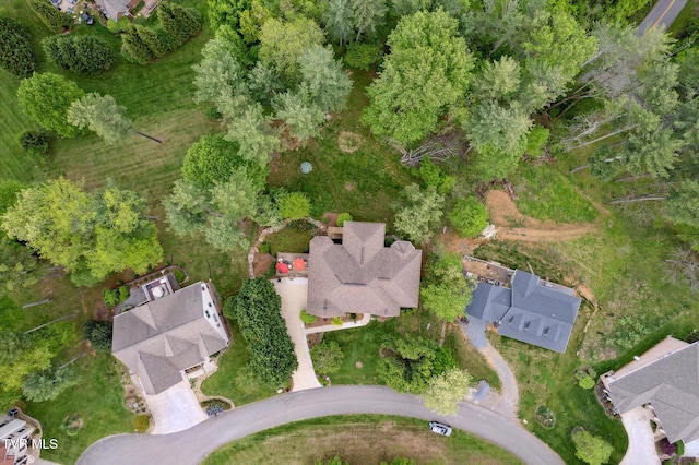 20268 Heron Cir, Abingdon, VA 24211 - drone / aerial view with a residential view