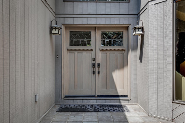 view of property entrance