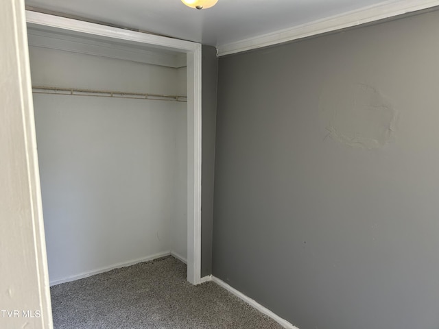 view of closet