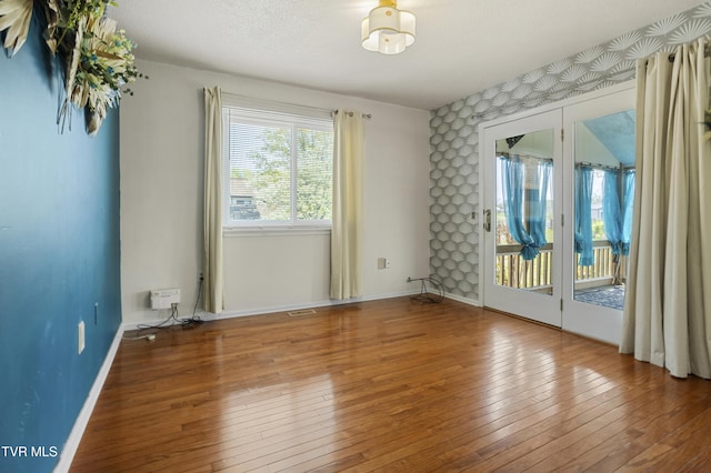 1023 Pebble Dr, Bristol, VA 24201 - empty room with hardwood / wood-style floors and baseboards