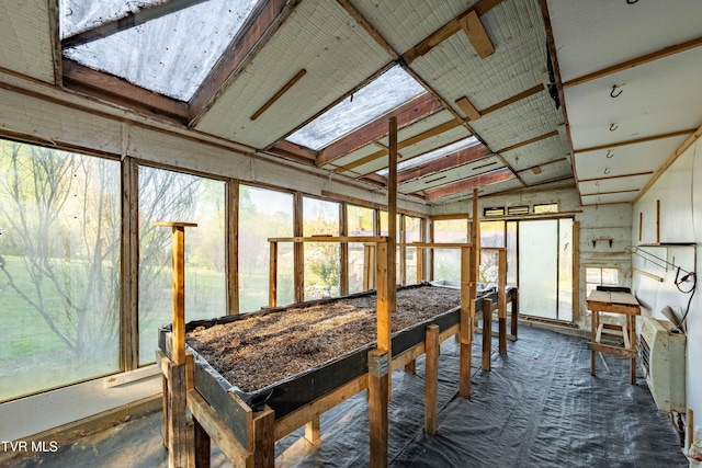 sunroom with a wealth of natural light