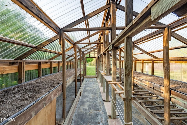 view of stable