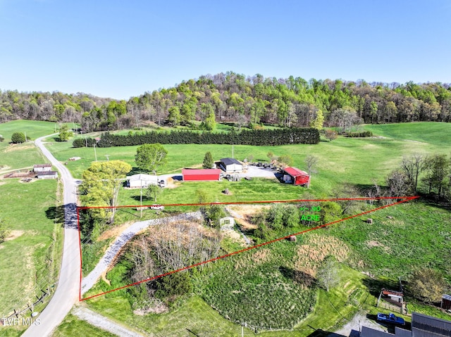 810 Sugar Bowl Rd, Chuckey, TN 37641 - bird's eye view