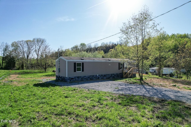 810 Sugar Bowl Rd, Chuckey, TN 37641 - exterior space featuring a wooden deck and stairway