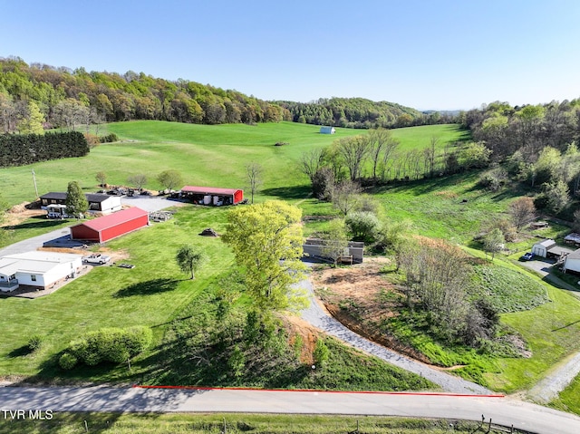 810 Sugar Bowl Rd, Chuckey, TN 37641 - bird's eye view with a rural view