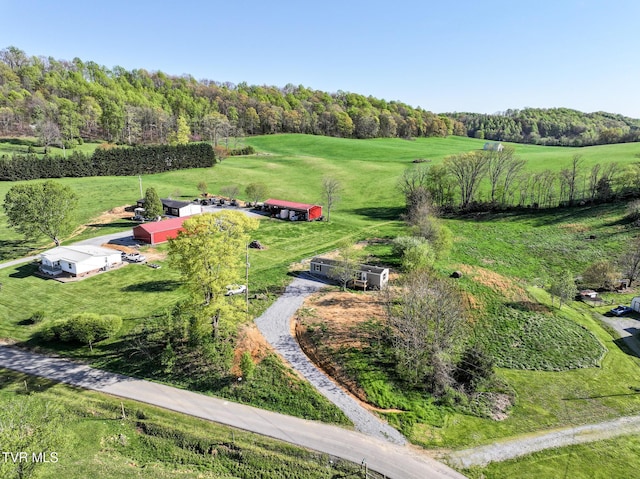 810 Sugar Bowl Rd, Chuckey, TN 37641 - birds eye view of property featuring a rural view