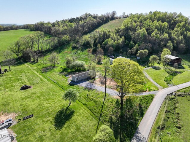 810 Sugar Bowl Rd, Chuckey, TN 37641 - birds eye view of property featuring a rural view