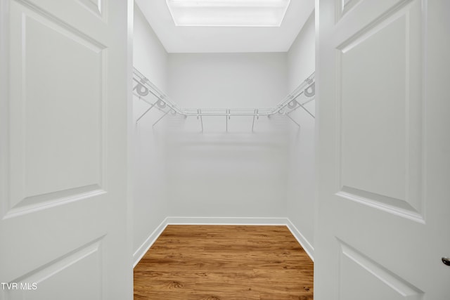 211 University Pkwy Unit 5, Johnson City, TN 37604 - walk in closet featuring wood finished floors