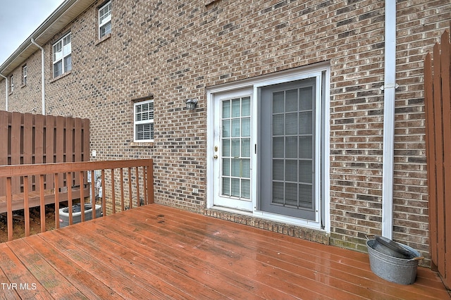 305 Waterford Ct Unit 305, Johnson City, TN 37615 - wooden deck featuring cooling unit and fence