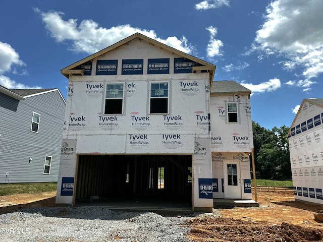 1905 Fox Meadows Cir, Bluff City, TN 37618 - view of property featuring a garage