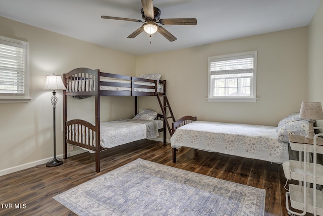 368 New Hope Rd, Jonesborough, TN 37659 - bedroom featuring wood finished floors and a ceiling fan