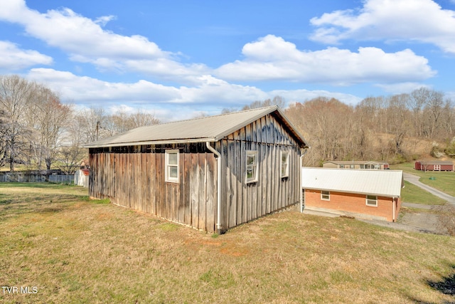 view of outdoor structure