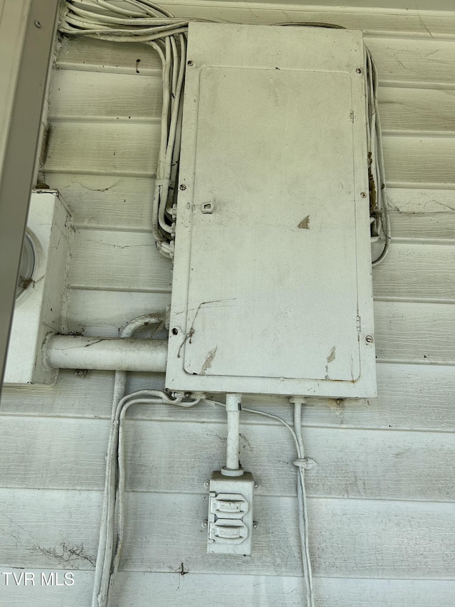 604 E Church Hill St, Greeneville, TN 37745 - utility room with electric panel