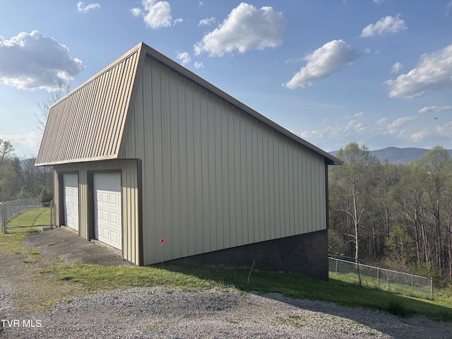 490 Delaney Ln, Clintwood, VA 24228 - detached garage with fence