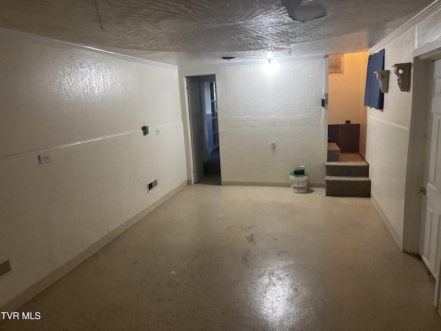 490 Delaney Ln, Clintwood, VA 24228 - finished basement with visible vents and baseboards