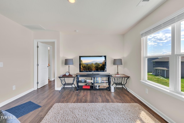 1245 Cherry Grv, Greeneville, TN 37745 - office area with wood finished floors and baseboards