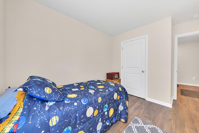 1245 Cherry Grv, Greeneville, TN 37745 - bedroom with baseboards and wood finished floors