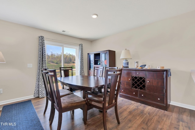 1245 Cherry Grv, Greeneville, TN 37745 - dining space featuring wood finished floors and baseboards