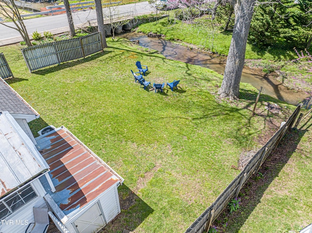 313 SE Tanner St, Abingdon, VA 24210 - view of yard with fence