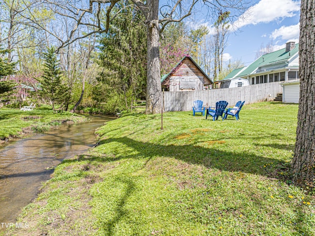 313 SE Tanner St, Abingdon, VA 24210 - view of yard featuring fence
