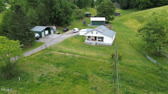 aerial view
