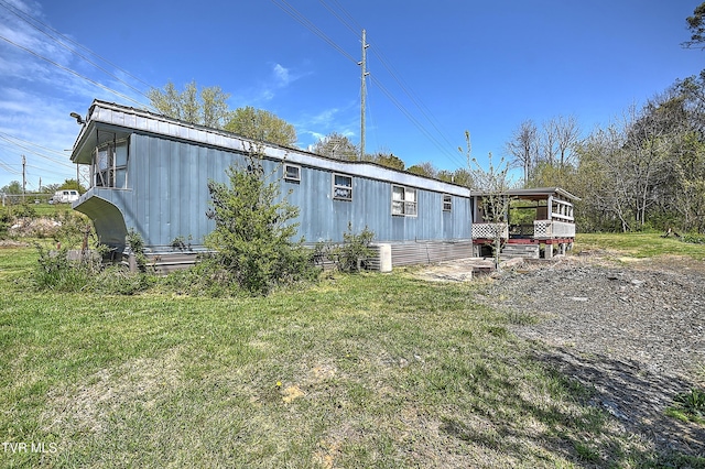 4418 Weaver Pike, Bluff City, TN 37618 - view of property exterior featuring a yard