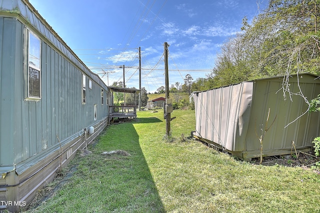 4418 Weaver Pike, Bluff City, TN 37618 - view of yard with an outbuilding and a storage shed