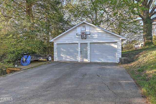 344 Virginia Dr, Bristol, VA 24201 - view of detached garage