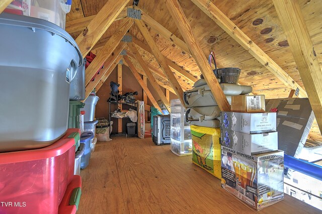 344 Virginia Dr, Bristol, VA 24201 - view of unfinished attic