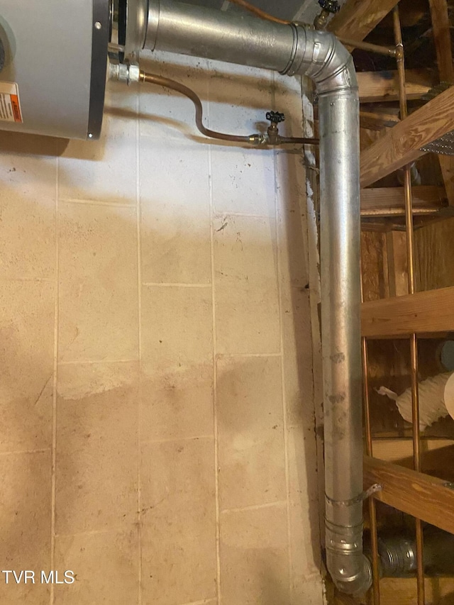 view of utility room
