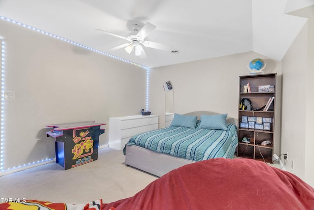 bedroom with carpet flooring