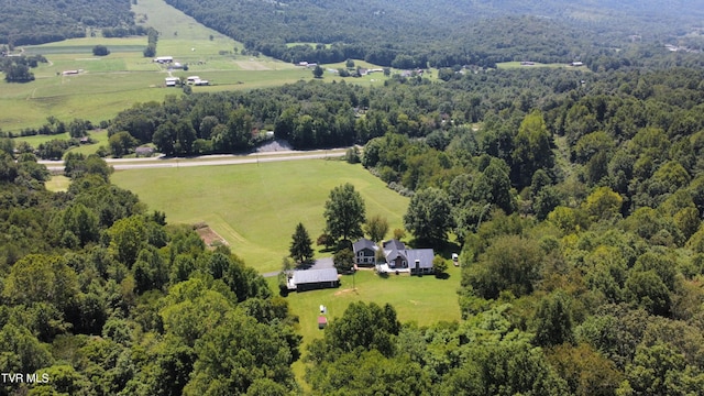 304 Tunnel Dr, Dryden, VA 24243 - aerial view featuring a rural view and a forest view