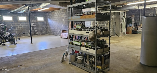 304 Tunnel Dr, Dryden, VA 24243 - basement with gas water heater