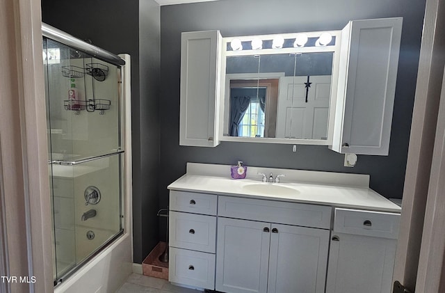 304 Tunnel Dr, Dryden, VA 24243 - full bathroom featuring combined bath / shower with glass door and vanity