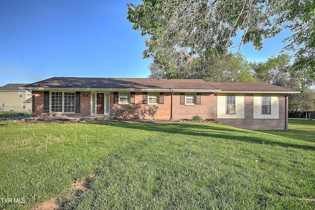 2856 Watauga Rd, Johnson City, TN 37601 - single story home with brick siding and a front yard