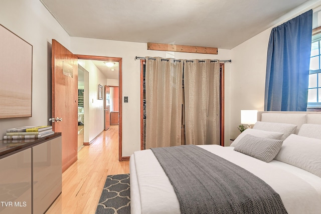 2856 Watauga Rd, Johnson City, TN 37601 - bedroom with light wood-type flooring