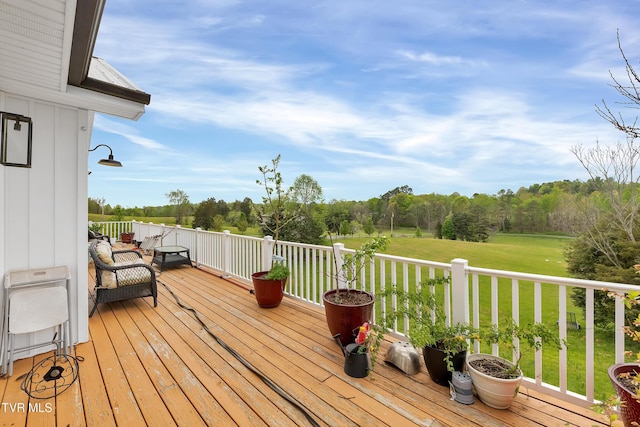 2040 Happy Valley Rd, Limestone, TN 37681 - deck with a lawn