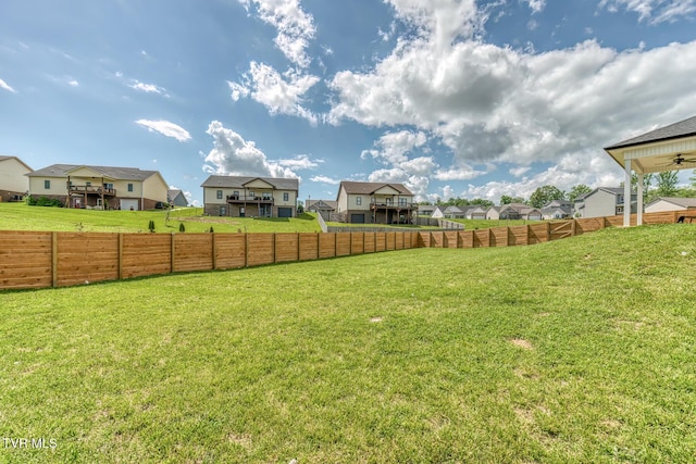 1447 Lemongrass Dr, Jonesborough, TN 37659 - view of yard with a residential view and a fenced backyard