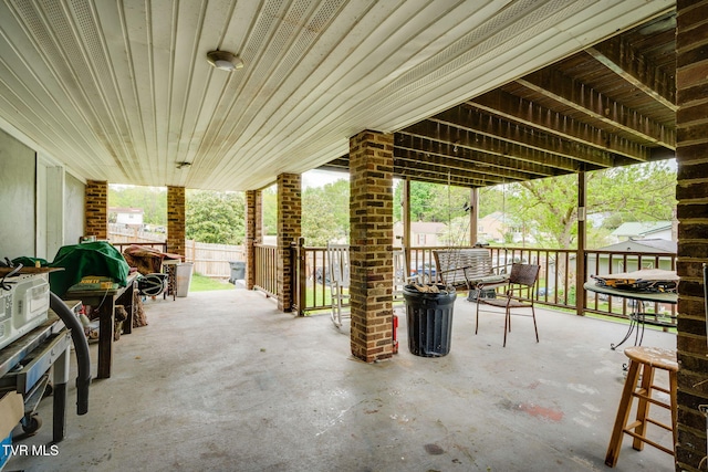 226 Delaney St, Bristol, TN 37620 - view of patio / terrace with fence