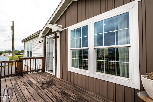 616 Towers Dr, Dandridge, TN 37725 - view of wooden terrace