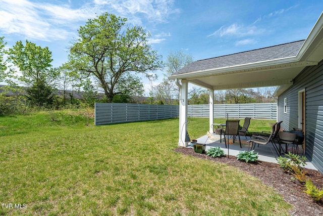 125 Lynn Rd, Johnson City, TN 37604 - view of yard with fence and a patio area