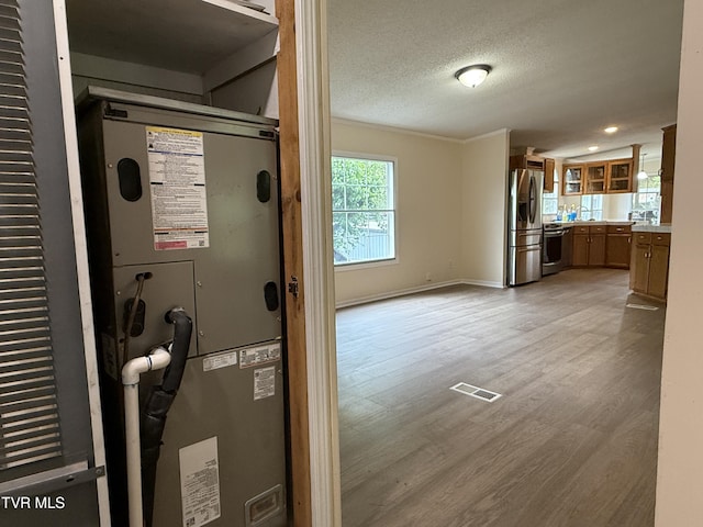 136 Gentry Mountain Rd, Erwin, TN 37650 - utilities with visible vents and a sink