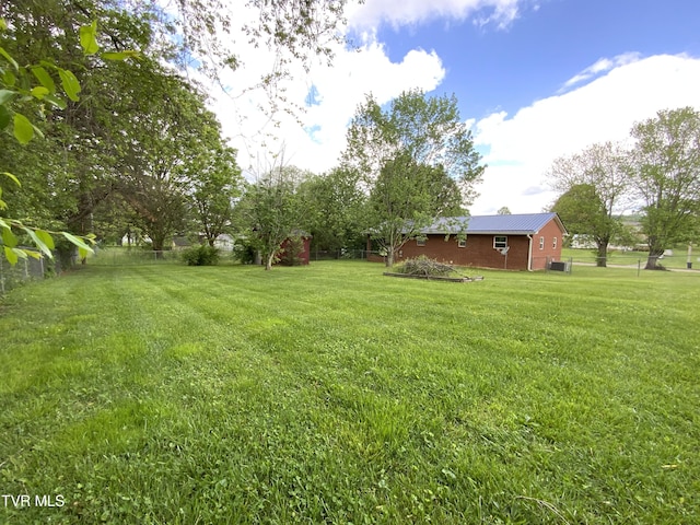 view of yard
