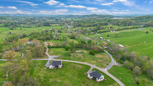 14737 Washington Way, Bristol, VA 24202 - bird's eye view featuring a rural view