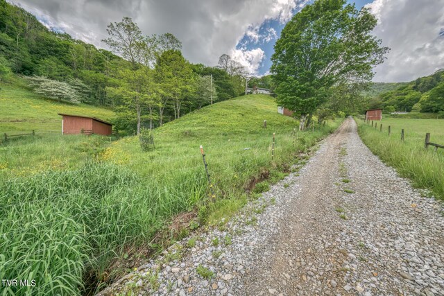 1010 Heaton Creek Rd, Roan Mountain, TN 37687 - view of road featuring a rural view