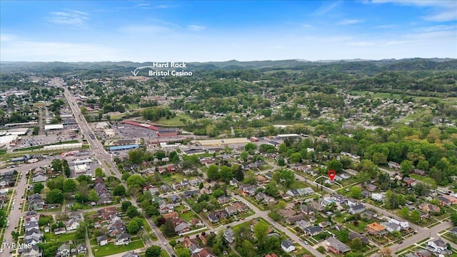 drone / aerial view