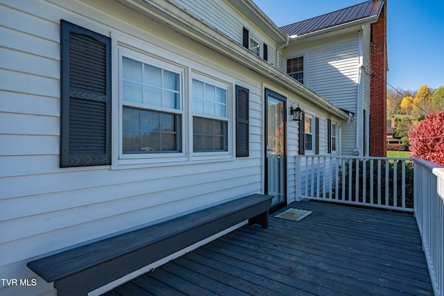 view of deck