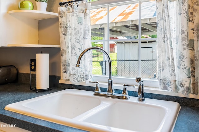 room details with a sink