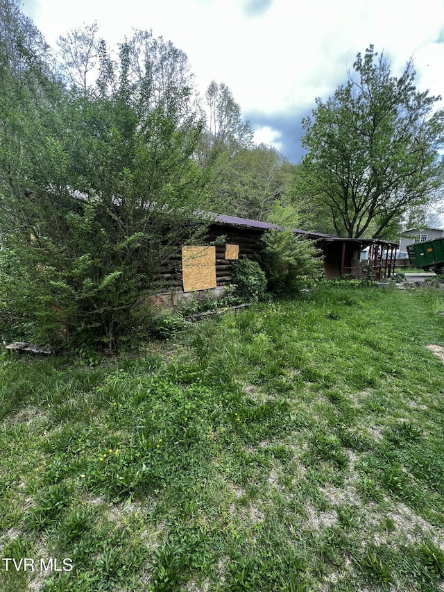 view of yard